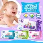 Pañitos Húmedos BabyGuu | 110 unidades - Imagen 2