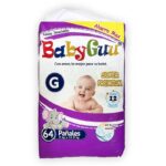 Pañales para bebé BabyGuu - Talla G